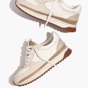 Brand new! Madewell Kickoff trainer sneakers. Never worn still in box. Size 8